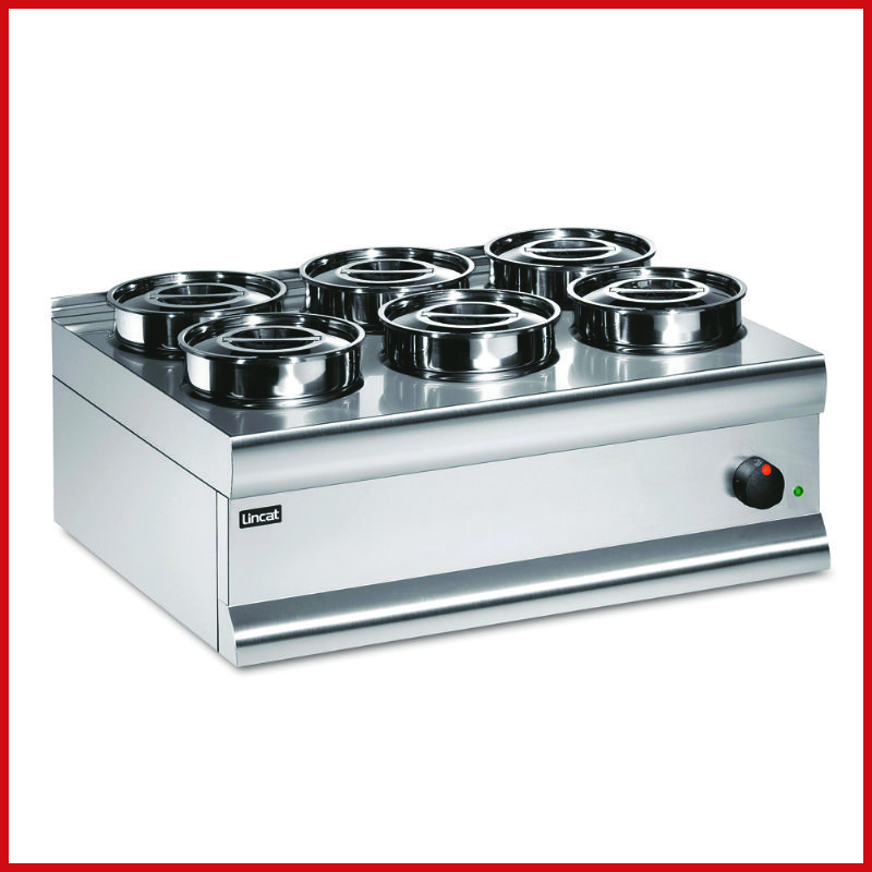 Lincat BS7 - Bain Marie – Dry Heat – 6 Pot